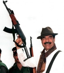 محاولة بيع اسلحة من مقتنيات اسرة صدام حسين في أمريكا ... تفاصيل