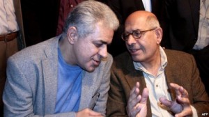 التحقيق مع البرادعي وصباحي وموسي بتهمة "التحريض على قلب النظام"