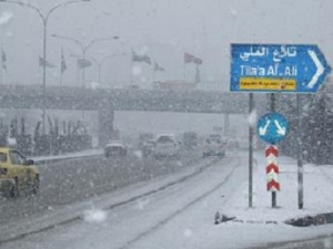 المملكة تشهد 3 منخفضات جوية وتساقط للثلوج الاثنين