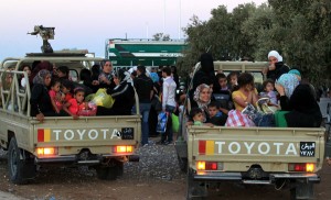 3600 سوري يدخلون المملكة في أكبر موجة لجوء