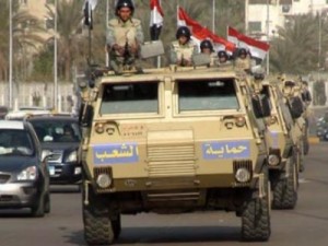الجيش يتحرك .. وحدات عسكرية في شوارع القاهرة خلال ساعات