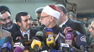 خلاف على الهواء بين نجاد والأزهر .. فيديو