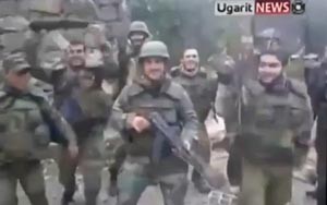 شاهد جنود الأسد يرقصون على أنغام آشر