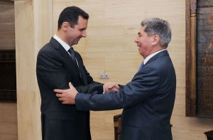 النقابات المهنية تتبرأ من وفد التقى بشار الاسد