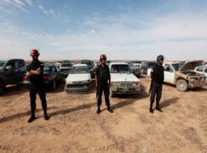 ضبط 4 مركبات مسروقة في الرمثا في اول يوم للحملة الامنية