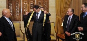 الأسد يتألم