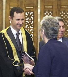 الأسد: سأجلس في عيادتي بدمشق