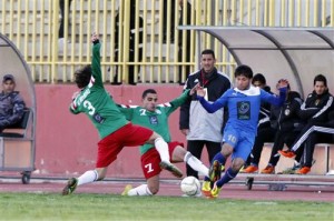 مسيل للدموع بعد انتهاء مباراة الرمثا والوحدات