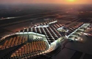 تشغيل المبنى الجديد للمطار الأحد