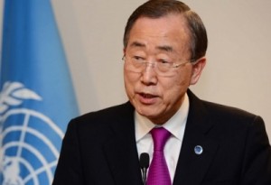 بان كي مون : انهيار سوريا سيمتد لدول الجوار