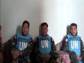 جنود الامم المتحدة المختطفين وصلوا للاردن