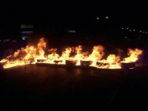 اندلاع أعمال شغب في جرش