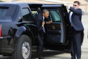 ليموزين أوباما تعطلت والسيارة البديلة من الأردن
