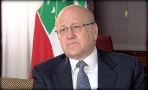 استقالة رئيس الوزراء اللبناني نجيب ميقاتي