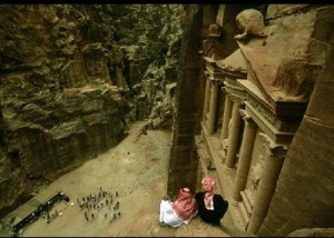 أوباما في البترا