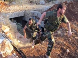 "الحر" يسيطرعلى 25 كلم بين الأردن والجولان