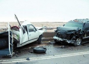 مأدبا : وفاة اثر حادث تصادم