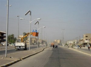 انقطاع انارة الشوارع منذ سنة و نصف في صافوط الحي الشرقي