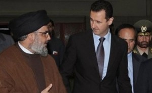 للمرة الثانية في غضون شهرين : حسن نصر الله التقى الأسد في دمشق