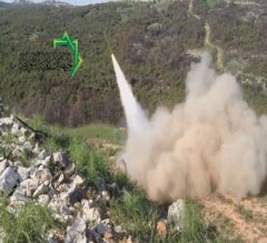 لأول مرة.. صواريخ غراد تدك مسقط رأس الأسد (فيديو)