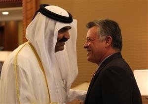 لماذا لم يقابل الملك الرئيس القطري في واشنطن ..!