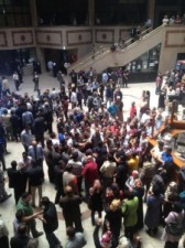 لليوم الثاني - شلل كامل في قصر العدل