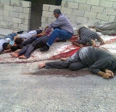 بالفيديو..حزب الله يقتل اطفال حمص بالكيماوي ومجزرة في بانياس