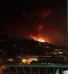 بالفيديو : إسرائيل تقصف دمشق بالصواريخ والانفجارات تهز العاصمة