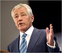 هيغل: مئات الأميركيين يعملون على أمن الحدود الأردنية