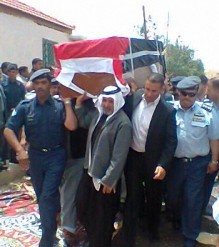 بالصور ...فقوع تودع شهيدها المقدم الطيار معن عطالله الدهيسات