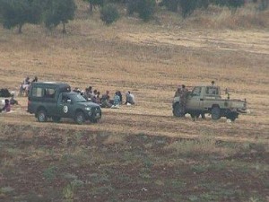 :إطلاق نار من الجانب السوري على كودار الدفاع المدني الاردني بعد محاولة اخلاء لاجئين