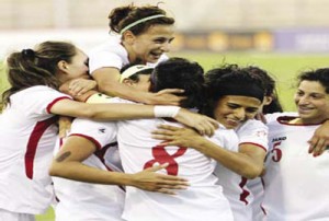 النشميات الى نهائيات آسيا