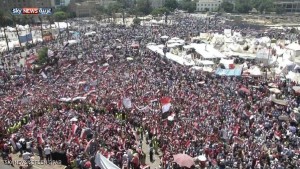 الجيش : المتظاهرون ضد مرسي بـ "الملايين" .. انها اكبر مظاهرات في تاريخ مصر