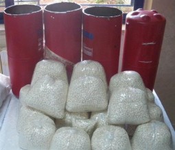 احباط تهريب "كبتاجون" بطفايات حريق