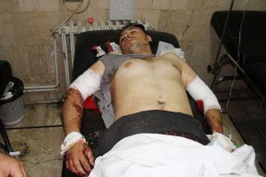 بالصور والفيديو: 10 قتلى بتفجير في ريف دمشق