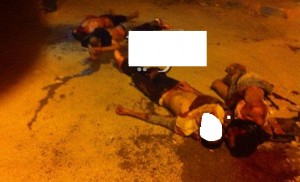 بالصور ( مذبحة )  ..مقتل (4)اشخاص و إصابة 16 بماركة الجنوبية