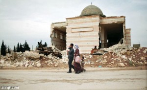 مقتل 12 معلمة وتلميذة بقصف مسجد في حلب