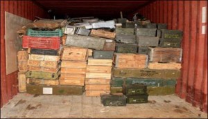 ضبط كميات كبيرة من الاسلحة والذخائر في طريقها للاردن من سوريا