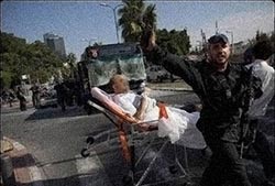 عملیة استشهادية قرب منزل أولمرت