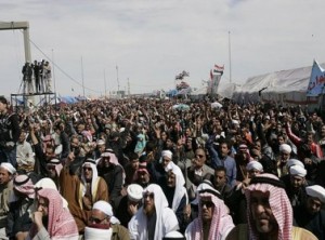 المظاهرات تعم المدن العراقية