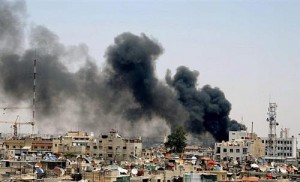 500 قتيل بغازات سامة في ريف دمشق (فيديو)