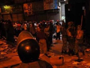 ولعت بعد مباراة الوحدات والفيصلي والدرك يتدخل