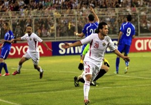 فوز تاريخي للمنتخب الاردني لكرة القدم