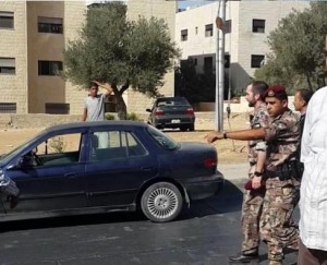 الأمير هاشم يسعف مواطناً أحرق نفسه