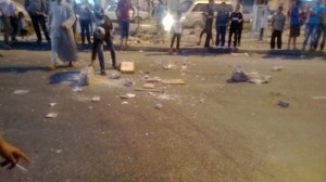 احتجاجات وشغب في الزرقاء .. صور