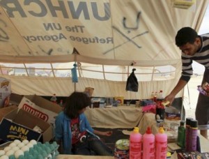 مخيم الزعتري للاجئين السوريين  مثل الغابة و القوي يأكل الضعيف