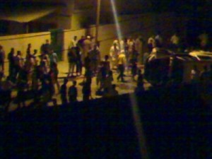 إصابات واعتقالات و اصابة رجل أمن في مشاجرة ليلية في اربد