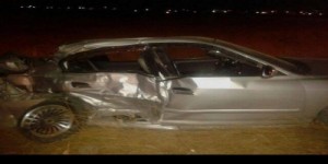 طريق المطار فجرا .. وفاة وثلاث اصابات في حادث تصادم بين مركبتين