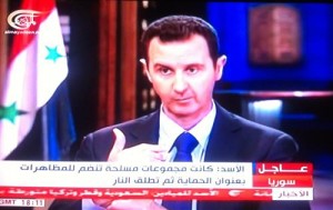 الاسد: المظاهرات في البداية كانت من اجل المال