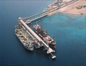 إضراب في ميناء العقبة